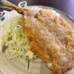 くろくまさん - 揚げたての熱々アジフライ