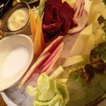 みぜん - 冬野菜のお造り・９５０円