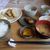 みなと食堂 sato - 料理写真:日替わり定食、この日はトッパクアジの梅肉揚げ