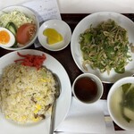 中華料理 千日前 - 回鍋肉定食のご飯をチャーハンに変更（1500円）