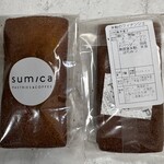cafe shin - 持ち帰りのフィナンシェ。米粉のお菓子が色々あって好きなカフェ。