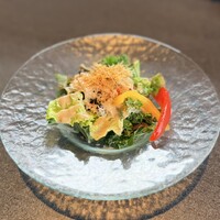 TEPPANYAKI 10 SHIBUYA - 蟹ドレッシングのサラダ