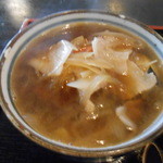 Kurumazawaudon - 肉汁