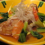 やなぎ澤 - 【再訪20】海老芋の揚げ出し 吹き寄せあん