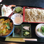 蕎麦処はやし - 蕎麦セット