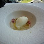 オーグードゥジュール ヌーヴェルエール - デザート　フルーツのジュレとアイス