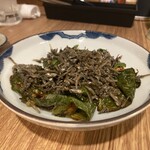 先斗町 あさり - 万願寺とうがらし、ウマウマ