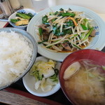 Chuukatenryuu - レバニラ炒め定食