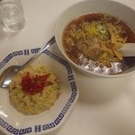 中華･ラーメン 福留 - ラーメンチャーハンセット