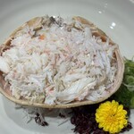 居酒屋　うみ幸 - 加能かに甲羅蒸し