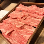 黃金出汁涮涮鍋與江戶前壽司 肉之Asatsu 梅田御初天神店 - 