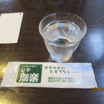 豆や　珈楽 - お水