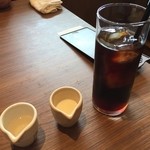 ベルテンポ - 食後のアイスコーヒーと。