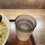 十割蕎麦 嵯峨谷 - お水