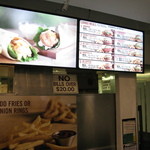 Burger King - 高額紙幣は受け付けません