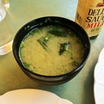 レストラン ラグー - 味噌汁