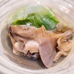 温石 - 2025.2 炊いた焼津産蛤（はまぐり）と白菜