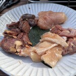 炭焼地鶏 山蔵 - 盛り合わせ