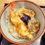 彦屋 - 小海老天丼