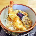 彦屋 - 小海老天丼