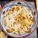 彦屋 - 大うどん温ですが普通サイズのかけうどん