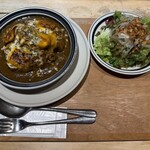 スロー ジェット コーヒー - 焼きチーズカレー