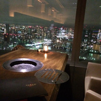 焼肉トラジ PARAM カレッタ汐留店 - 夜景ヤバイです