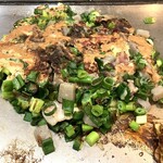 あこや - ネギ焼き(スジ)+トッピング(たこ)