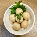 吟乃月 - うずらにんにく醤油漬け