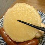 吟乃月 - お通し(おでん盛り合わせ)の大根