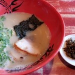 ラー麺 ずんどう屋 - あっさり細麺チャーハンセット