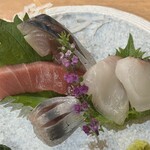 浅草 ASA虎 - お刺身5種盛り