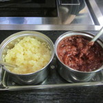 焼肉鴻漸 - ニンニクとコツジャン