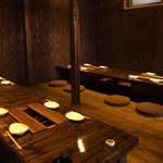 Samurai Dainingu Irori - 掘りごたつの囲炉裏テーブル席です。40名様までのお席です。