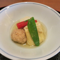 新宿 京懐石 柿傳 - 炊き合わせ