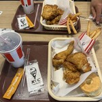ケンタッキーフライドチキン - 料理写真:スタートはこんな感じ。