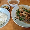 珍萬21 - ニラレバ炒め定食。旨い
