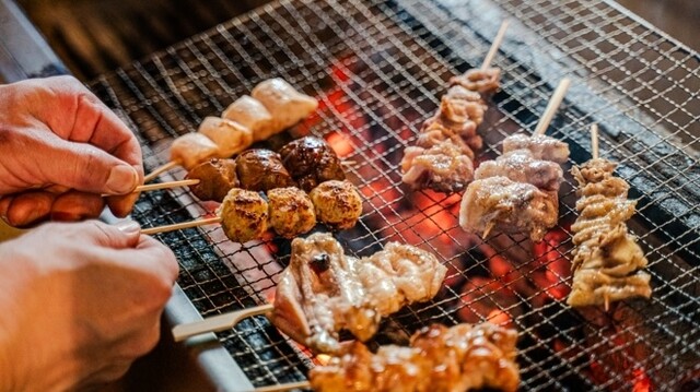 ３日以内に発送します LPガス 焼鳥 魚介 海鮮 網磯焼 牛豚鶏串 とうもろこし よか鶏 （【旧店名】炭火串焼 風見鶏）のご予約 - 荒町/居酒屋 | 食べログ