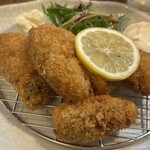 郷土料理おおとみ - 料理写真:かきフライ