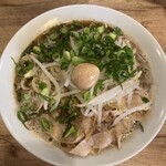 らーめん ふじもと - ○醤油さんまダシ1,100円 大盛50円