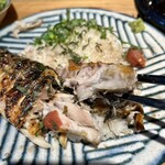 ビストロ炭焼肉酒場 チキンレッグ - 
