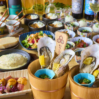 広島県産食材と厳選食材をお楽しみください◎