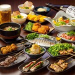 炭火焼鳥と東北地酒 もじゃ - 料理写真:大満足
