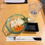 小田原漁港 さじるし食堂 - お刺身かまぼこ