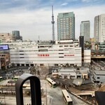 GINZA 過門香 - 席からの眺め