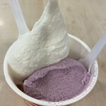 富士朝霧高原　富士ミルクランド - あさぎりミルク&ブルーベリーヨーグルト