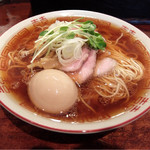 中華そば しば田 - 201502 味玉チャーシュー中華そば(1050円)