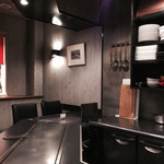 TEPPAN GRILL Grillia - 店内カウンター