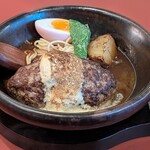 ピチピチミートで山本のハンバーグ - 料理写真:山本のハンバーグ 1,880円