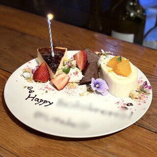 記念日・誕生日にはメッセージを♡